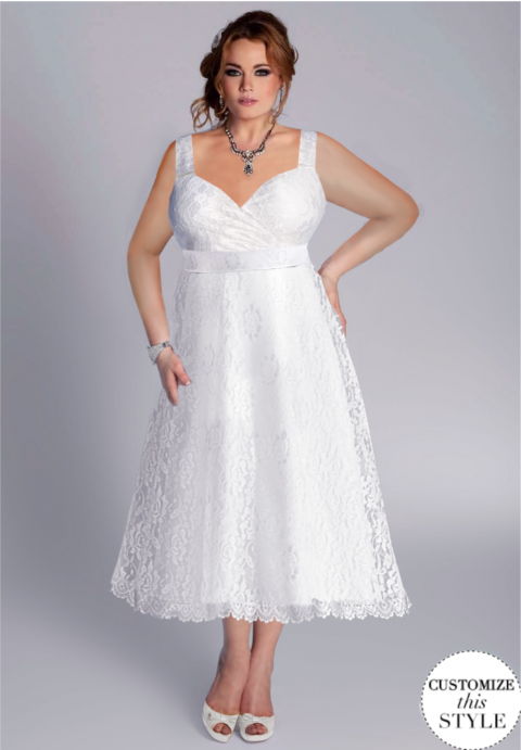 Plus Size Women's Custom Bridal Gown Designs