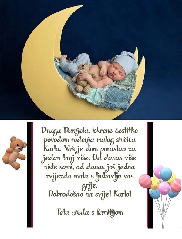 Telegram Rođenja Bebe 27