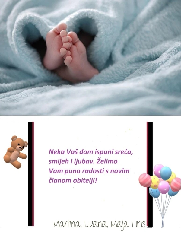 Telegram Rođenja Bebe 12