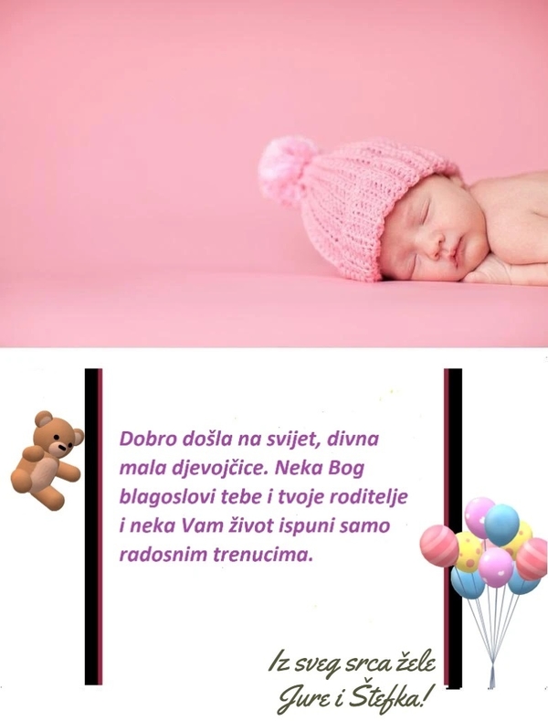 Telegram Rođenja Bebe 19