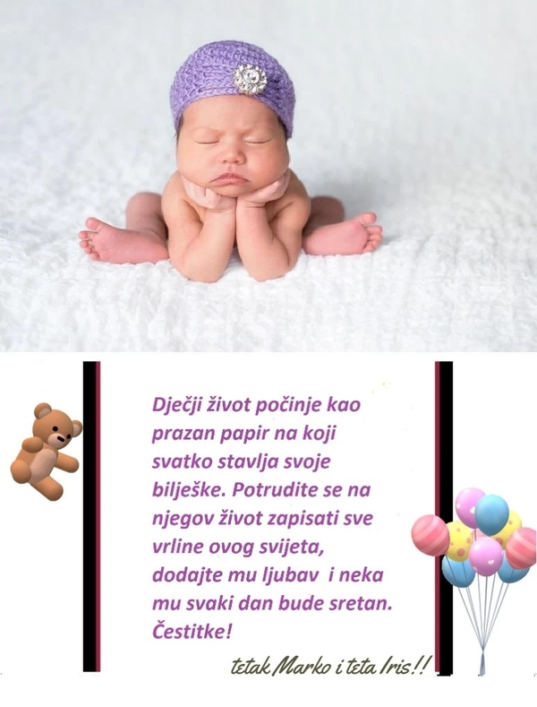 Telegram Rođenja Bebe 24