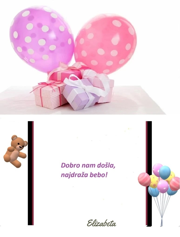 Telegram Rođenja Bebe 9