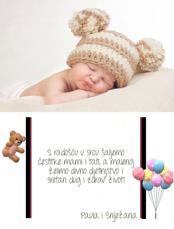 Telegram Rođenja Bebe 20