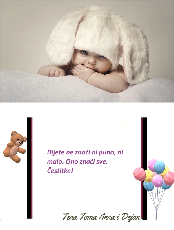 Telegram Rođenja Bebe 32