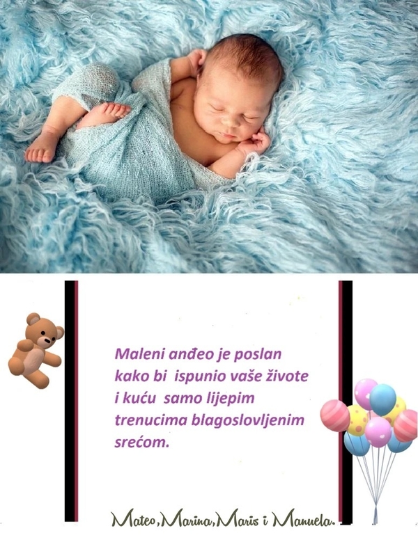 Telegram Rođenja Bebe 4
