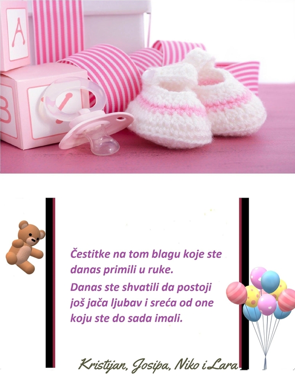 Telegram Rođenja Bebe 17