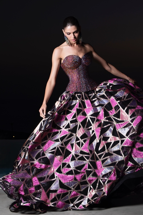 Baylee Silk Bespoke Corseted Dress – DEBORAH BRAND