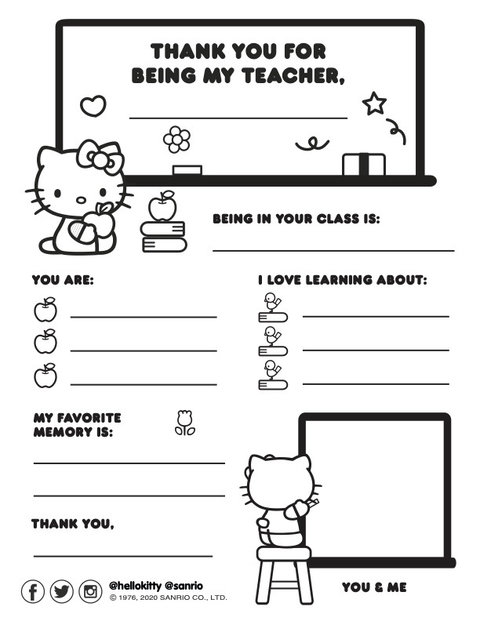 13+ Sanrio Paper Craft Template - FredericRhori