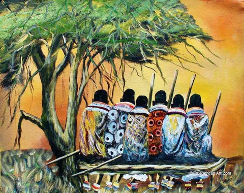 African Artists Paintings For Sale Online True African Art