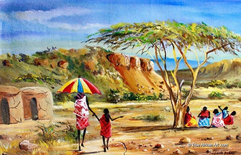 African Artists Paintings For Sale Online True African Art