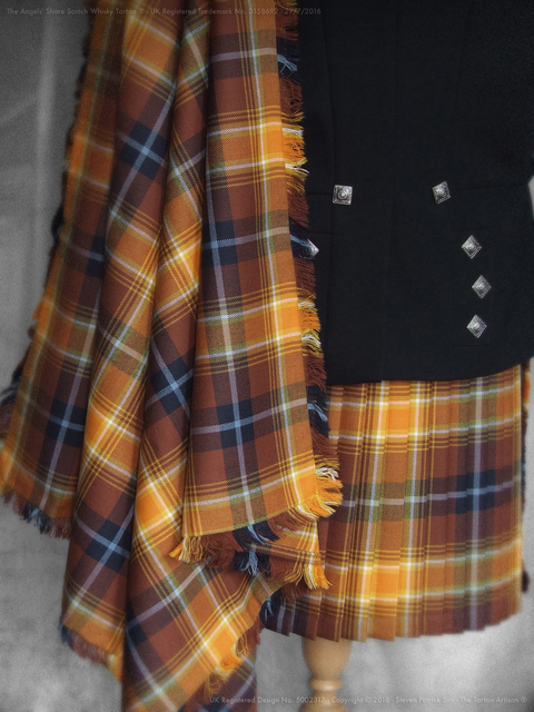 The Angels' Share Scotch Whisky Tartan® ~ the Kilt! – THE
