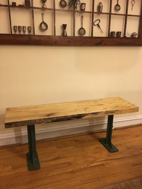 Bar Top Photo Gallery - Live Edge Wood - The Lumber Shack